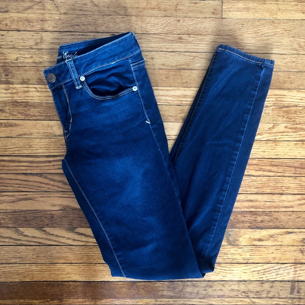 American Eagle 🤍LONG🤍 Super Stretch Skinny Jeans